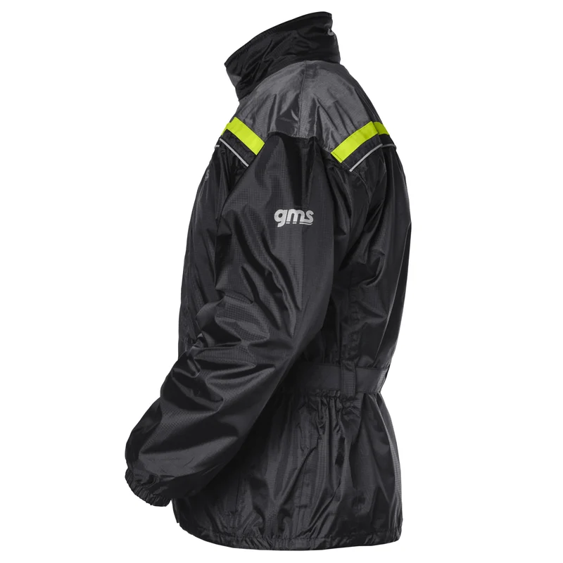 Regenjacke Douglas schwarz-gelb fluo