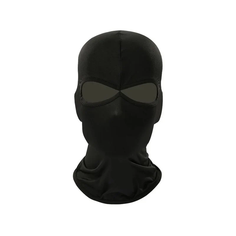 Cagoule moto - Noir polyester