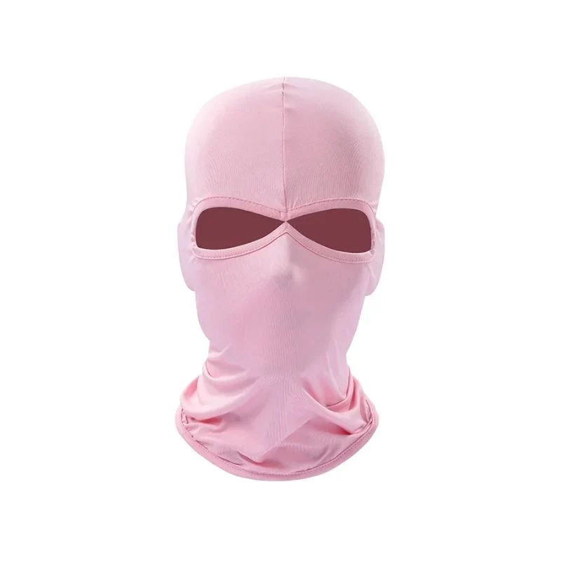 Cagoule moto - Rose polyester