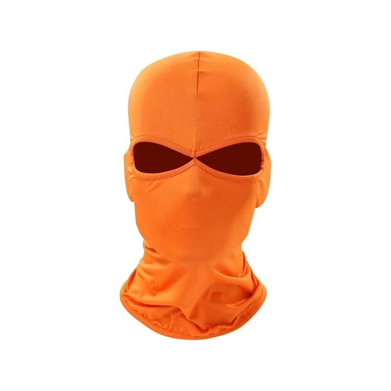Cagoule moto - Orange polyester
