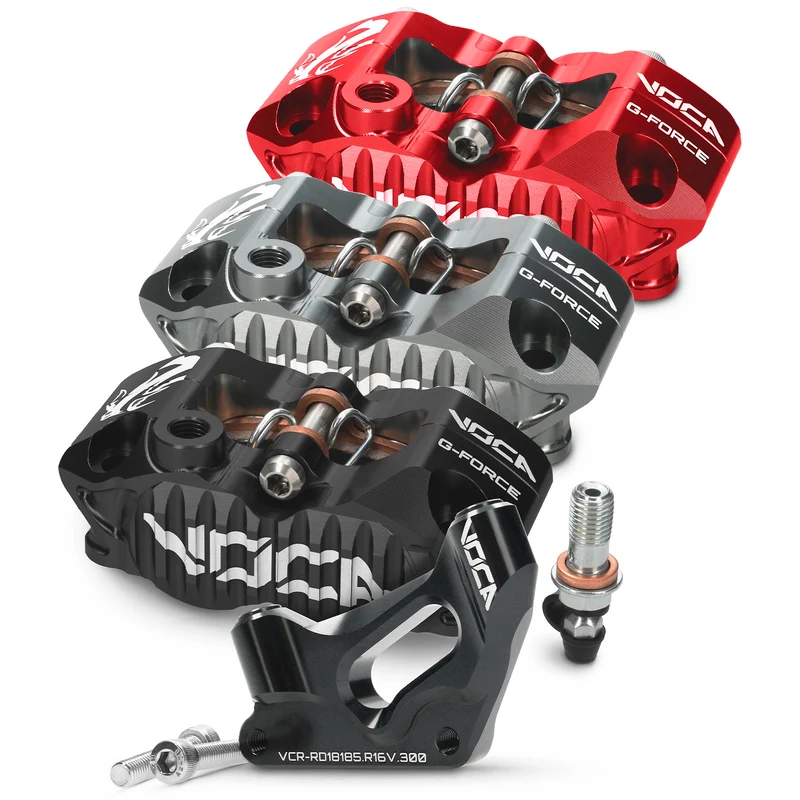Kit acople + pinza de freno VOCA Racing Rieju MRT / Beta Track horquilla R16V d=300mm