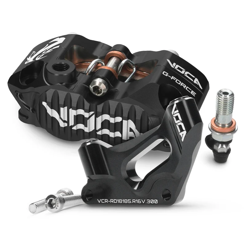 Kit acople + pinza de freno VOCA Racing Rieju MRT / Beta Track horquilla R16V d=300mm
