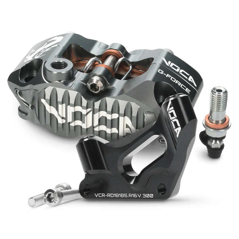 Kit acople + pinza de freno VOCA Racing Rieju MRT / Beta Track horquilla R16V d=300mm