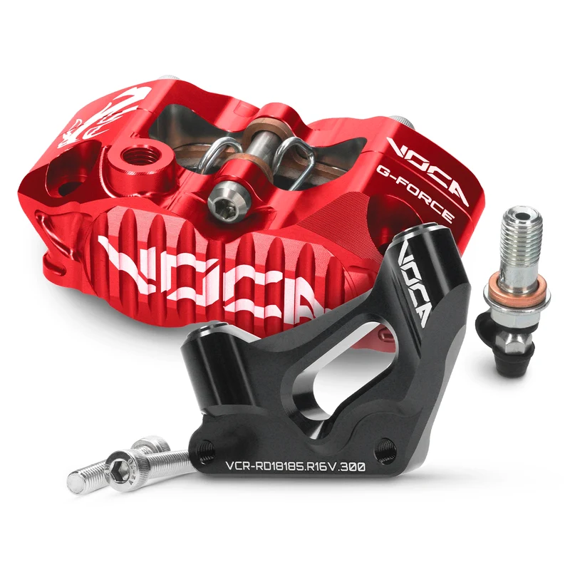 Kit acople + pinza de freno VOCA Racing Rieju MRT / Beta Track horquilla R16V d=300mm