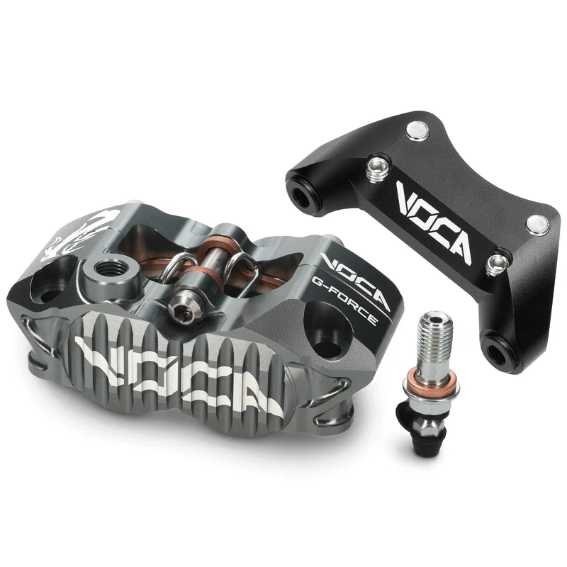 Kit acople + pinza de freno VOCA Racing Minarelli scooters pinza 4-pistones Voca