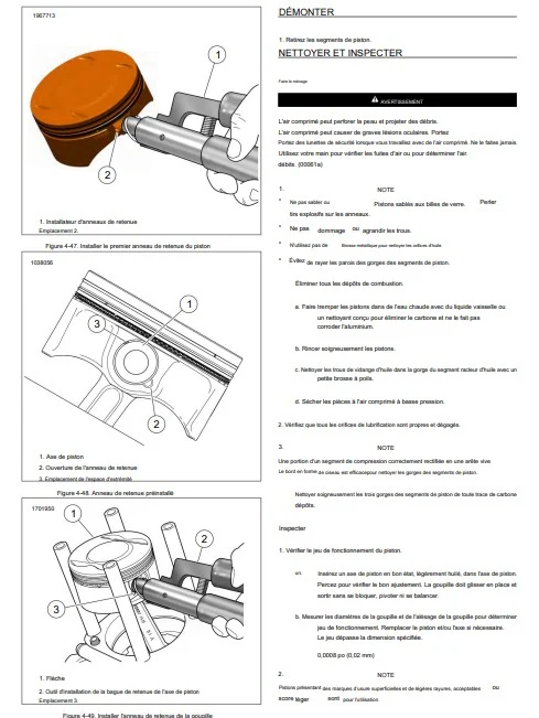 Manuel d'atelier Harley Davidson Softail 2025 français