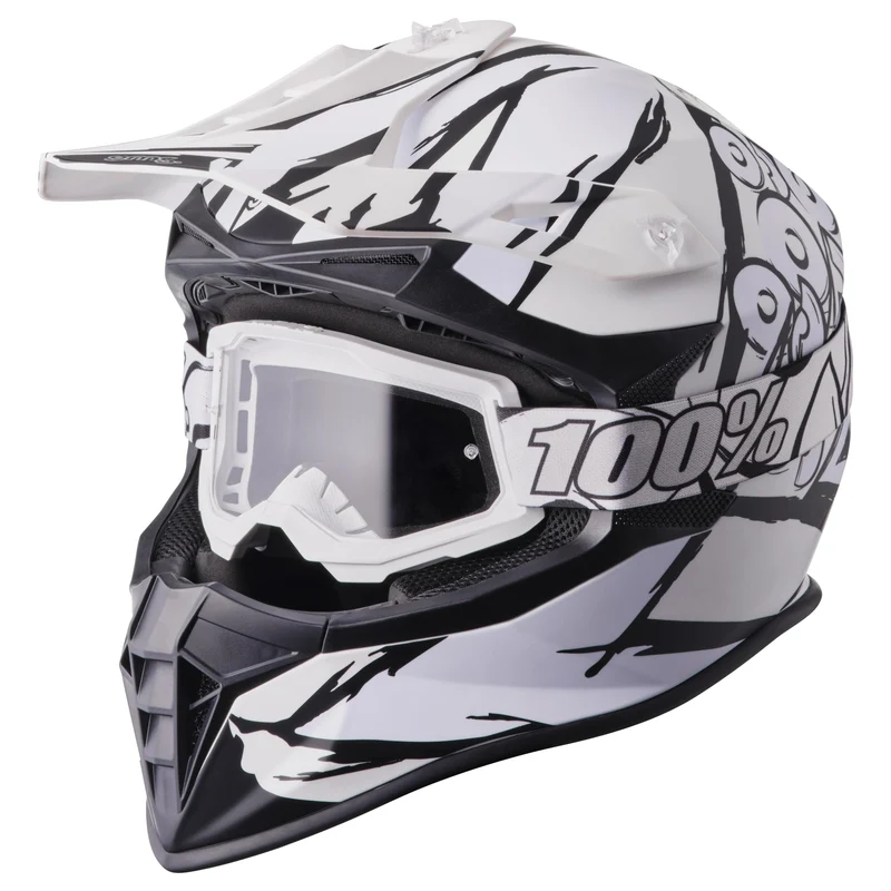 Motocrosshelm Fortis Graffi