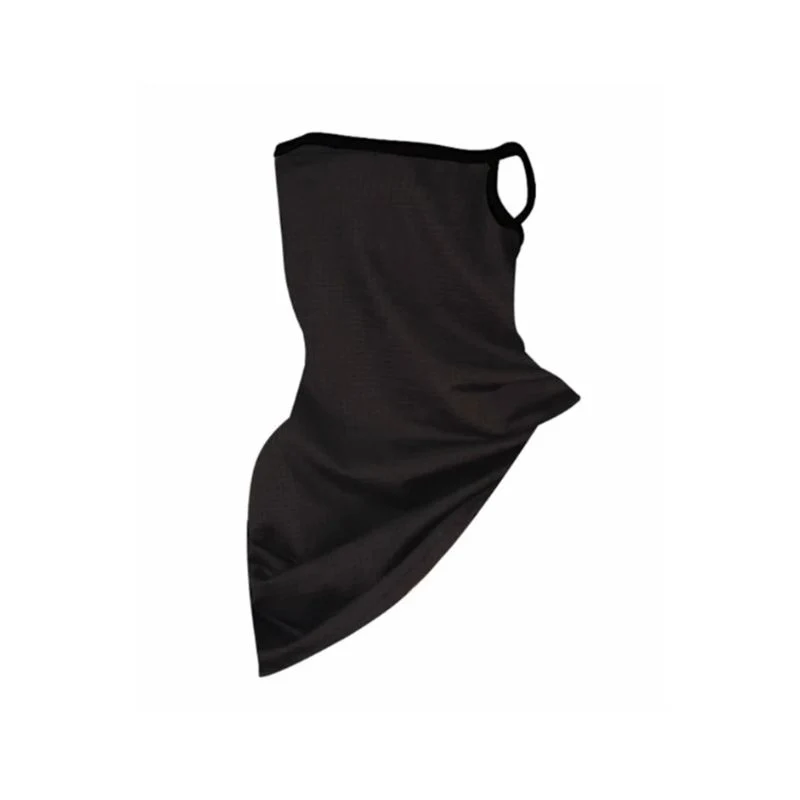 Tour de cou moto - Noir long