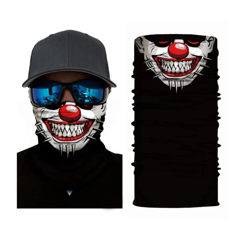 Tour de cou moto - Clown nez rouge
