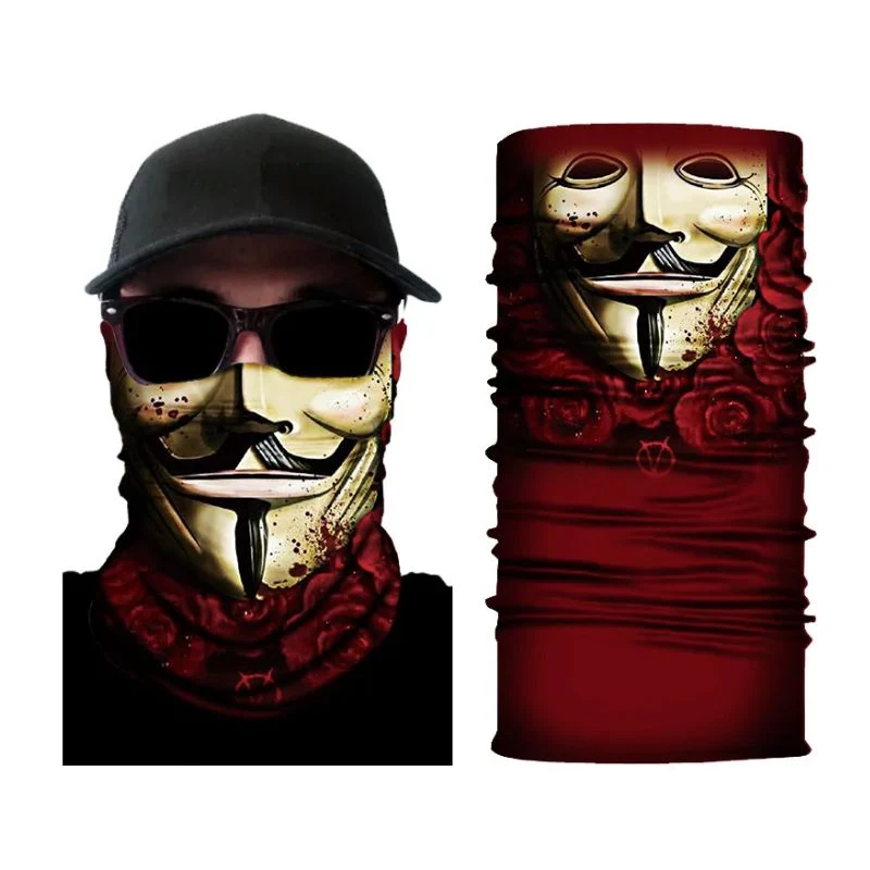 Tour de cou moto - We are anonymous