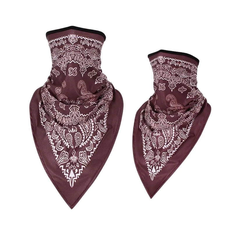 Tour de cou moto - Bandanas bordeaux