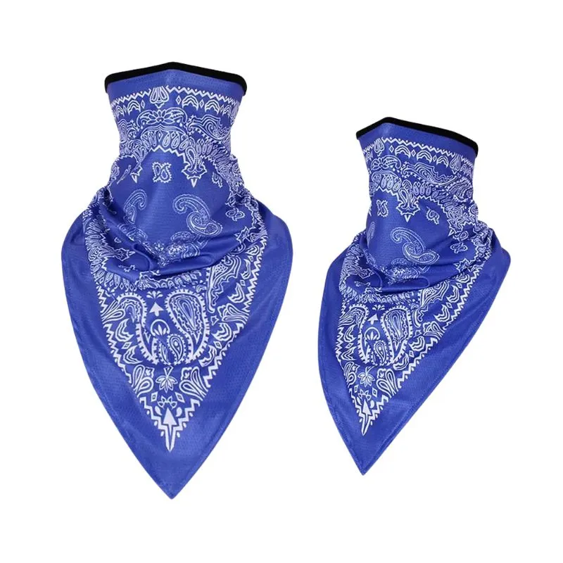Tour de cou moto - Bandanas bleu foncé