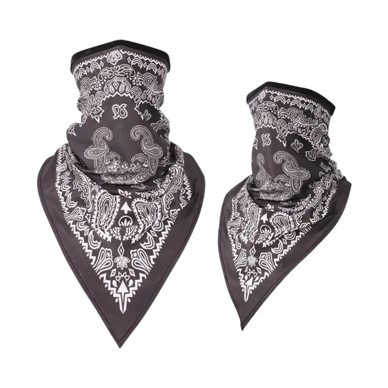 Tour de cou moto - Bandanas marrons