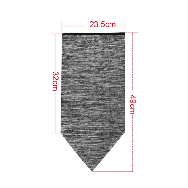 Tour de cou moto - Bandanas gris