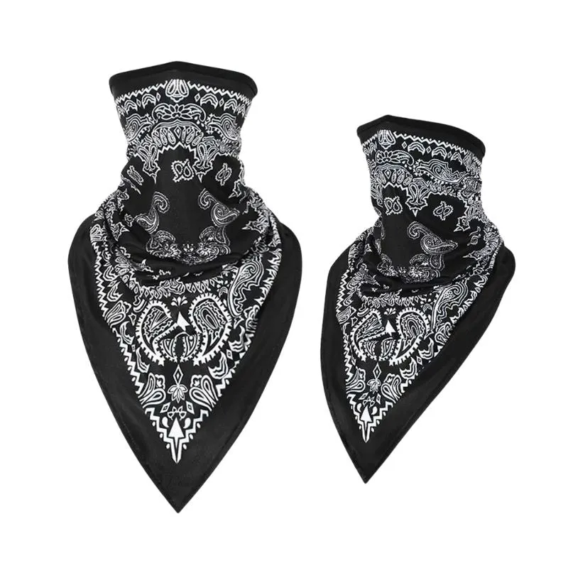 Tour de cou moto - Bandanas noirs
