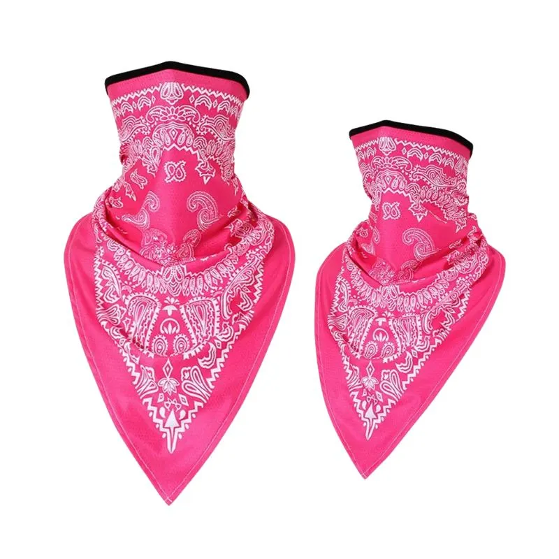Tour de cou moto - Bandanas rose
