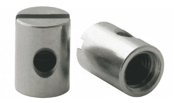 5x serres-câble Elvedes Ø5x7mm laiton