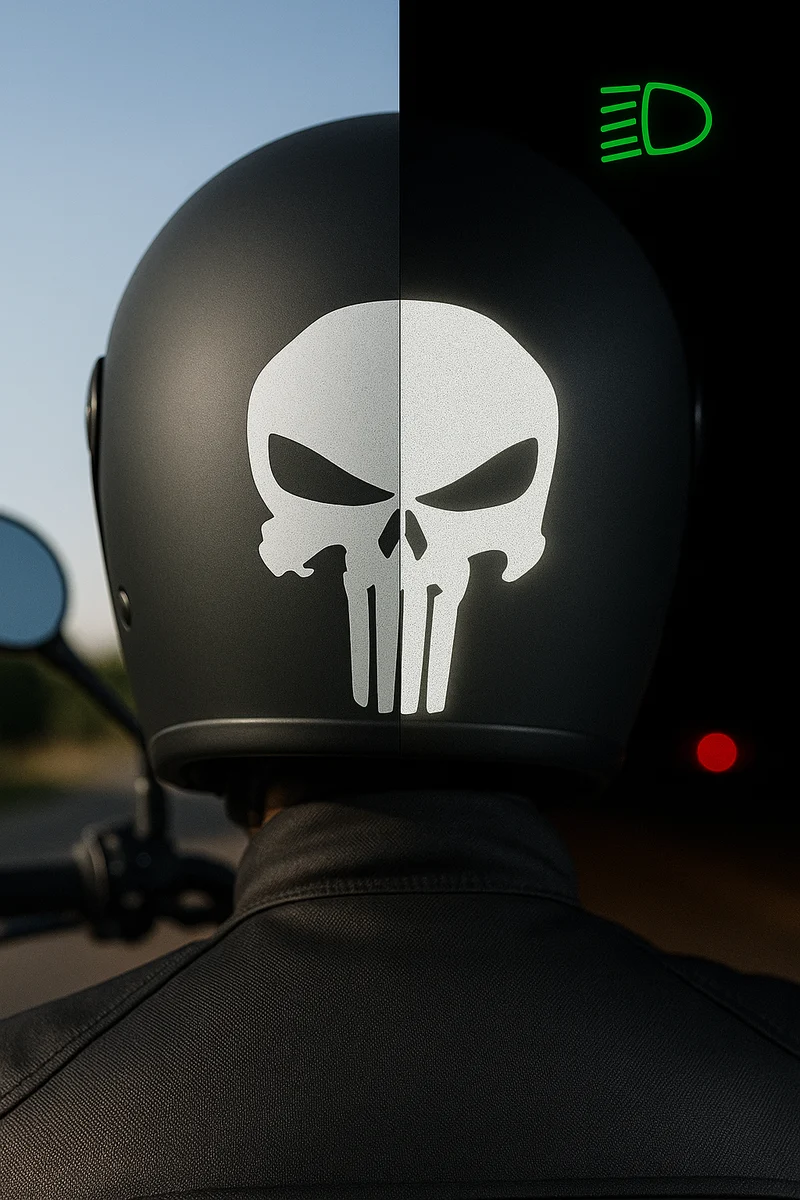 Sticker 3M™ - PUNISHER - Rétro réfléchissant 🇫🇷