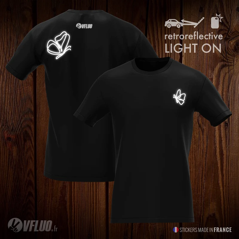 RZR_BLACK - TShirt Model Butterfly