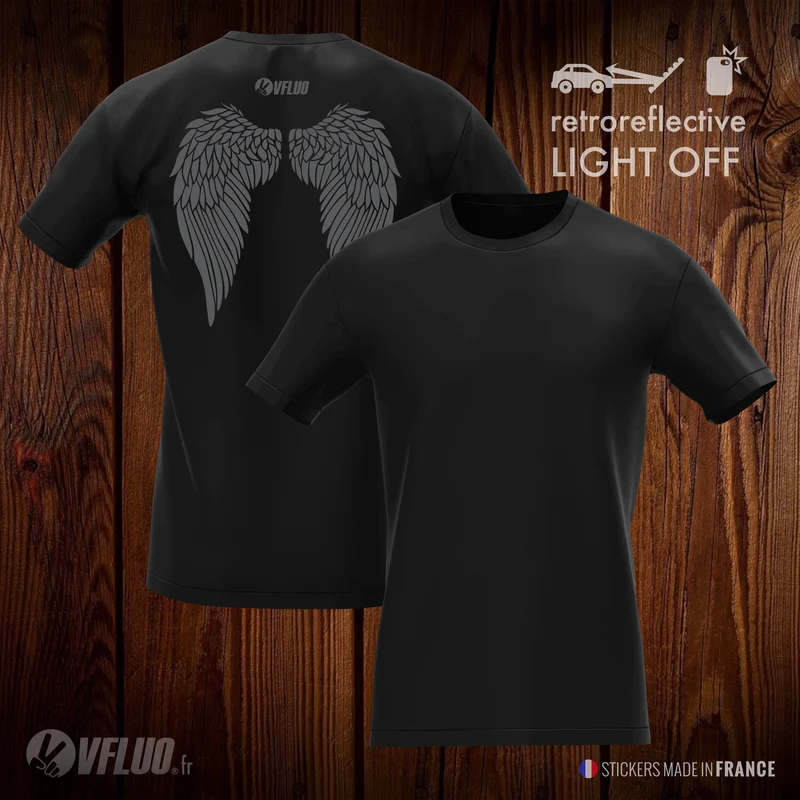 RZR_BLACK - TShirt Model Wings