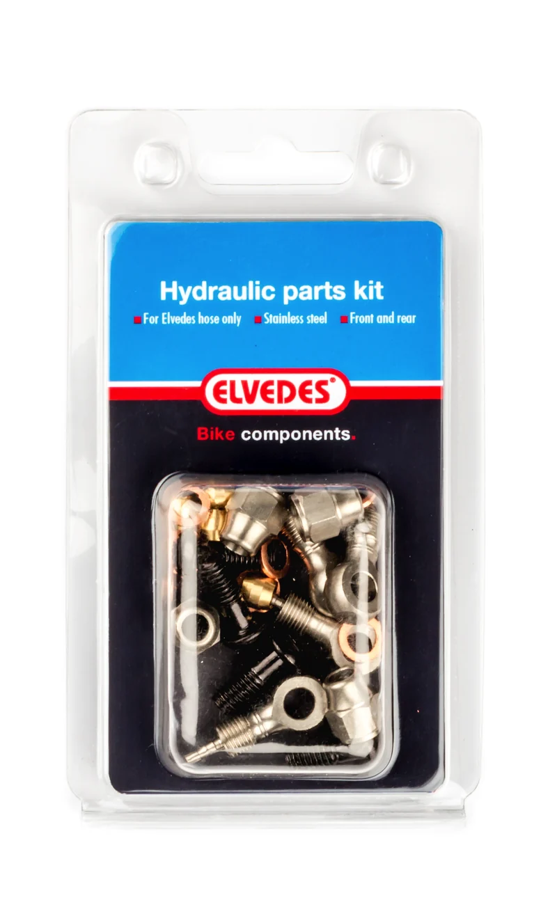Hydro Elvedes Parts kit 9: M9 Flange bolt + M8 Stainless Steel Parts for Front and Rear