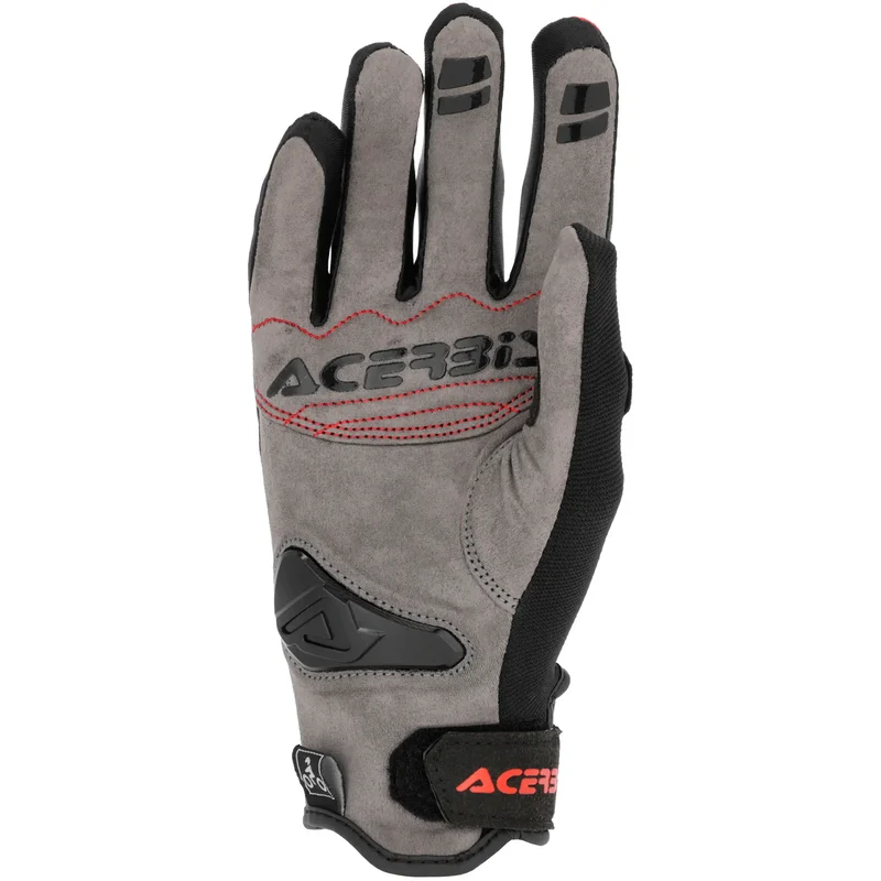 Guantes Acerbis CE Carbon G 5.0 - Negro/Rojo