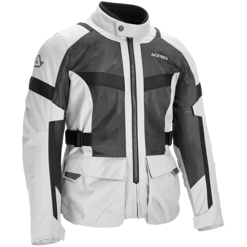 Chaqueta Acerbis CE Ramsey Vented Long Lady - Gris