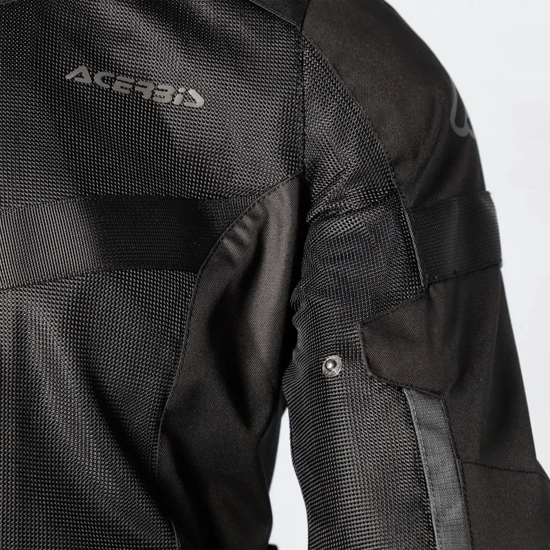 Chaqueta Acerbis CE Ramsey Vented Long Lady - Negro