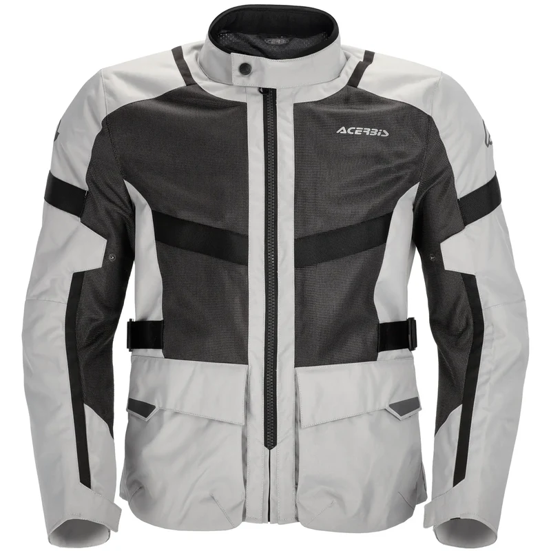 Chaqueta Acerbis CE Ramsey Vented Long Man - Gris