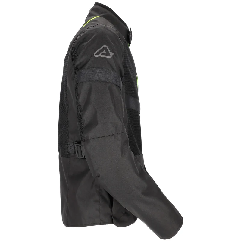 Chaqueta Acerbis CE Ramsey Vented Long Man - Negro/Amarillo