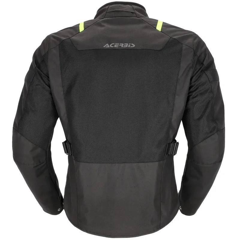 Chaqueta Acerbis CE Ramsey Vented Long Man - Negro/Amarillo