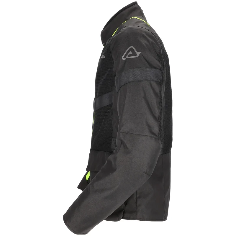 Chaqueta Acerbis CE Ramsey Vented Long Man - Negro/Amarillo