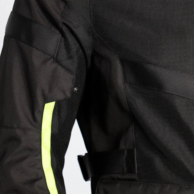Chaqueta Acerbis CE Ramsey Vented Long Man - Negro/Amarillo