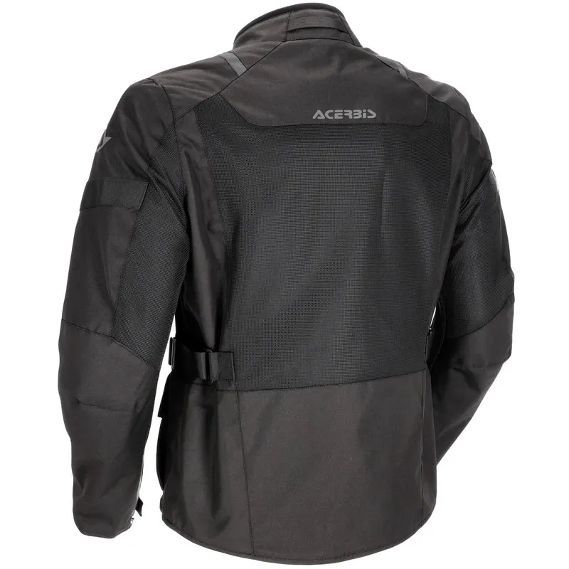 Chaqueta Acerbis CE Ramsey Vented Long Man - Negro