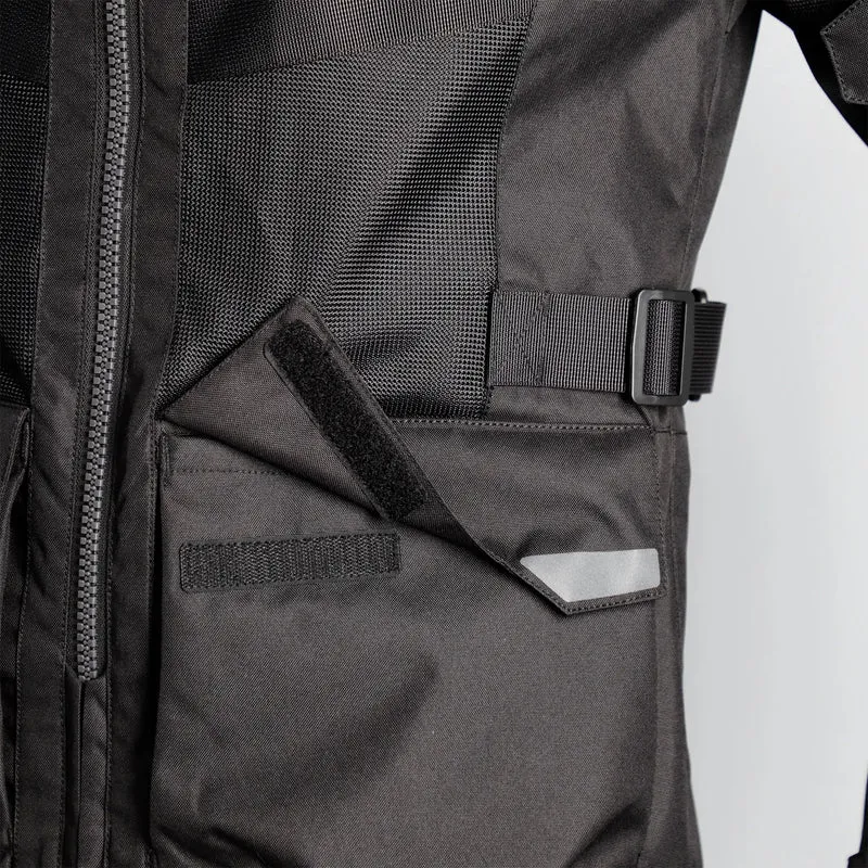 Chaqueta Acerbis CE Ramsey Vented Long Man - Negro