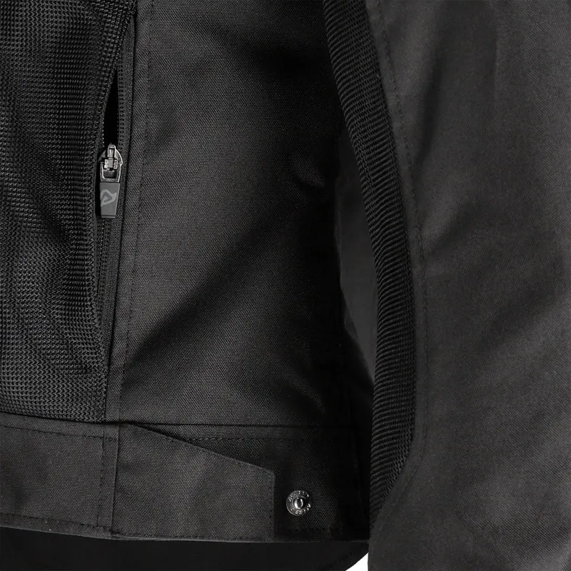 Chaqueta Acerbis CE Ramsey My Vented 2.0 Lady - Negro/Rosa