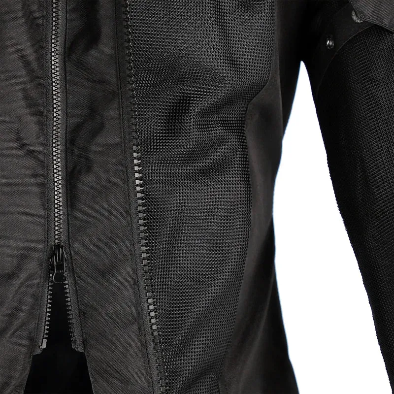 Chaqueta Acerbis CE Ramsey My Vented 2.0 Lady - Negro/Rosa