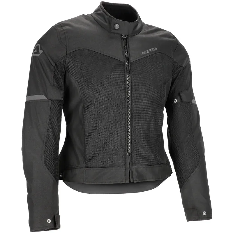 Chaqueta Acerbis CE Ramsey My Vented 2.0 Lady - Negro