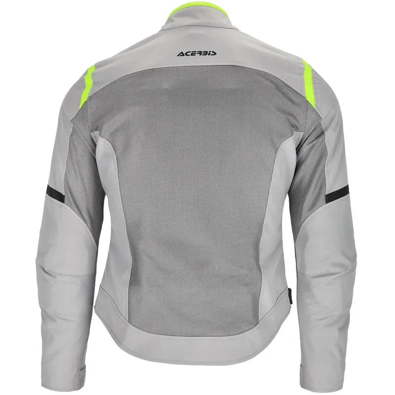 Chaqueta Acerbis CE Ramsey My Vented 2.0 Lady - Gris/Amarillo