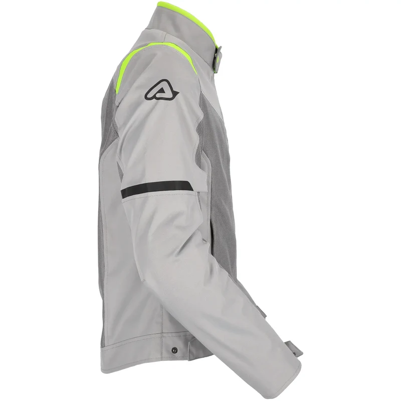 Chaqueta Acerbis CE Ramsey My Vented 2.0 Man - Gris/Amarillo