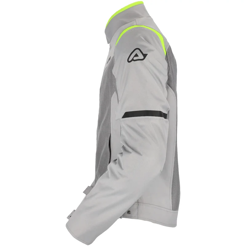 Chaqueta Acerbis CE Ramsey My Vented 2.0 Man - Gris/Amarillo