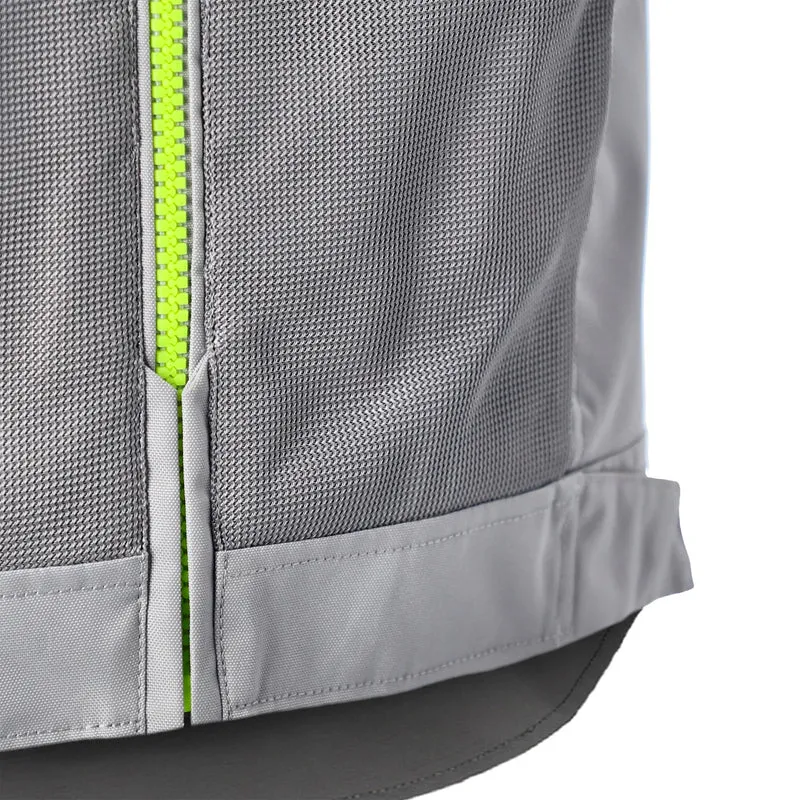 Chaqueta Acerbis CE Ramsey My Vented 2.0 Man - Gris/Amarillo