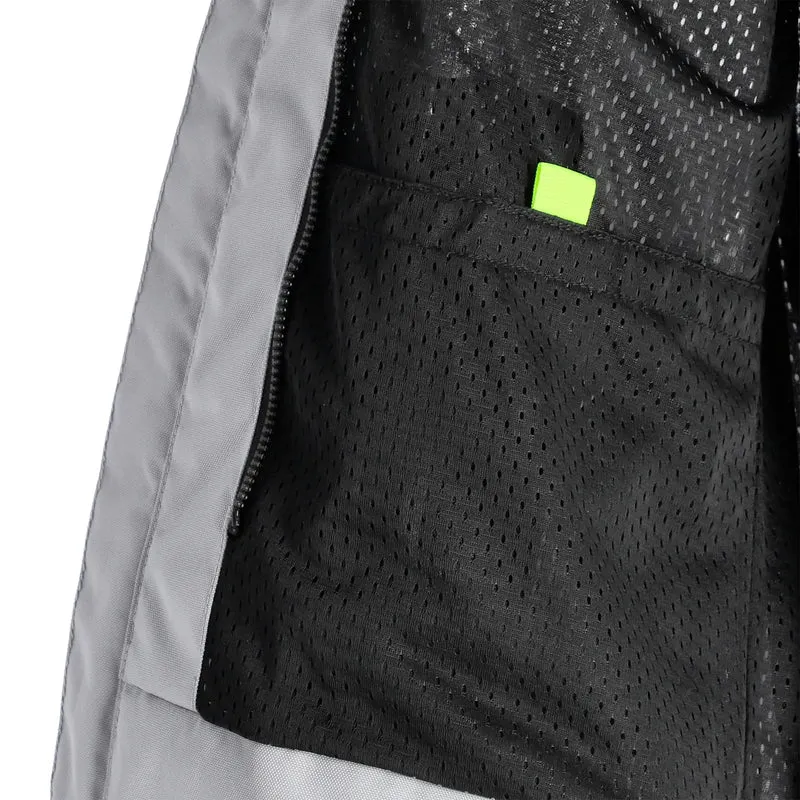 Chaqueta Acerbis CE Ramsey My Vented 2.0 Man - Gris/Amarillo