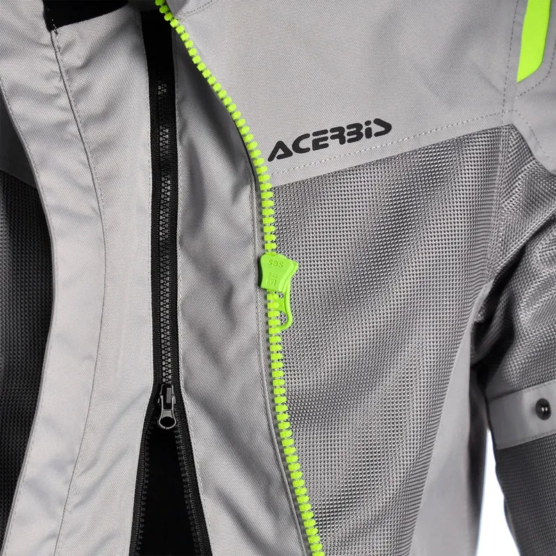 Chaqueta Acerbis CE Ramsey My Vented 2.0 Man - Gris/Amarillo
