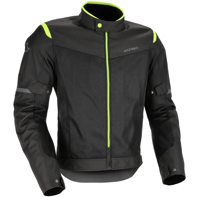 Chaqueta Acerbis CE Ramsey My Vented 2.0 Man - Negro/Amarillo