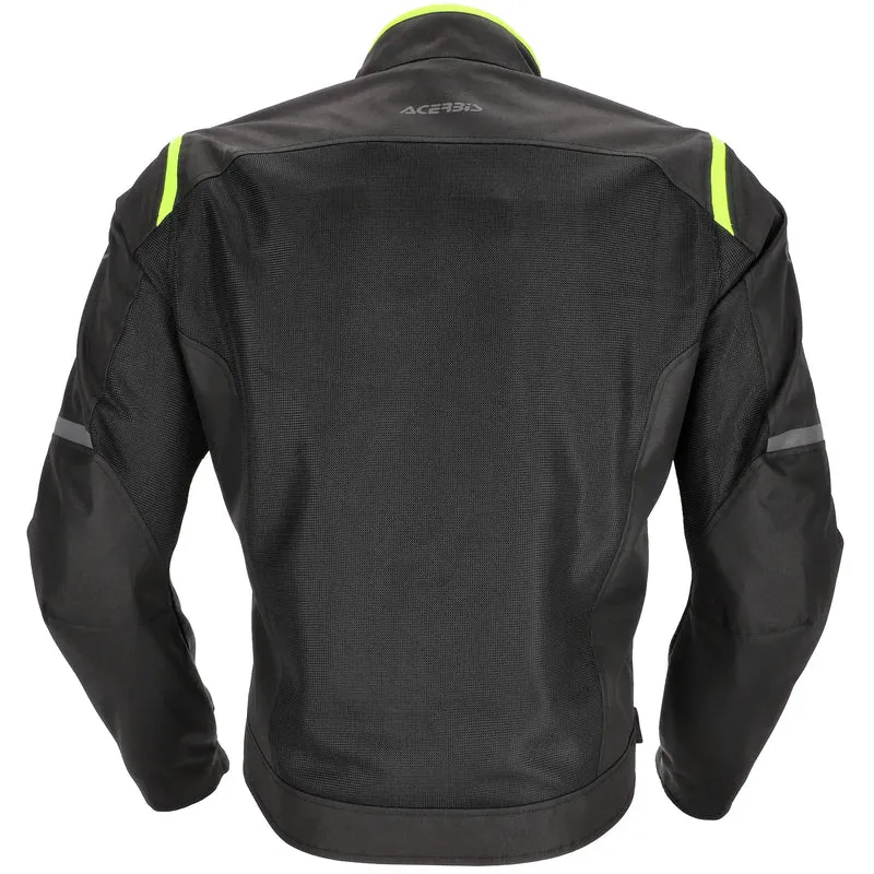 Chaqueta Acerbis CE Ramsey My Vented 2.0 Man - Negro/Amarillo