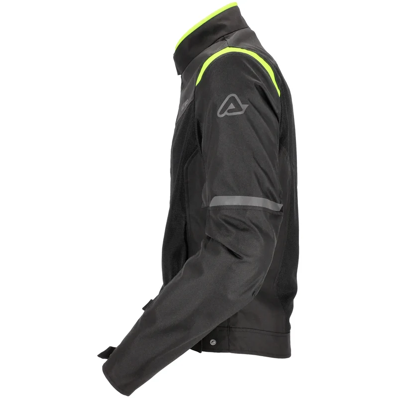 Chaqueta Acerbis CE Ramsey My Vented 2.0 Man - Negro/Amarillo