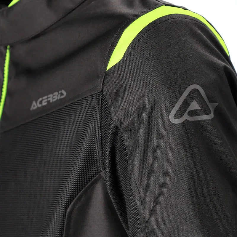 Chaqueta Acerbis CE Ramsey My Vented 2.0 Man - Negro/Amarillo