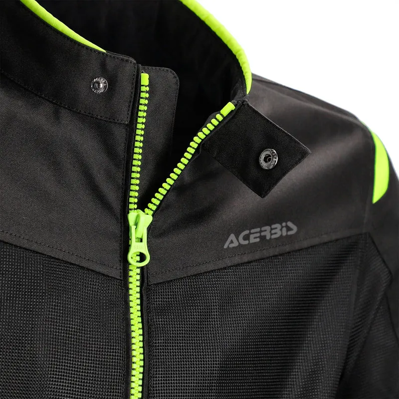 Chaqueta Acerbis CE Ramsey My Vented 2.0 Man - Negro/Amarillo