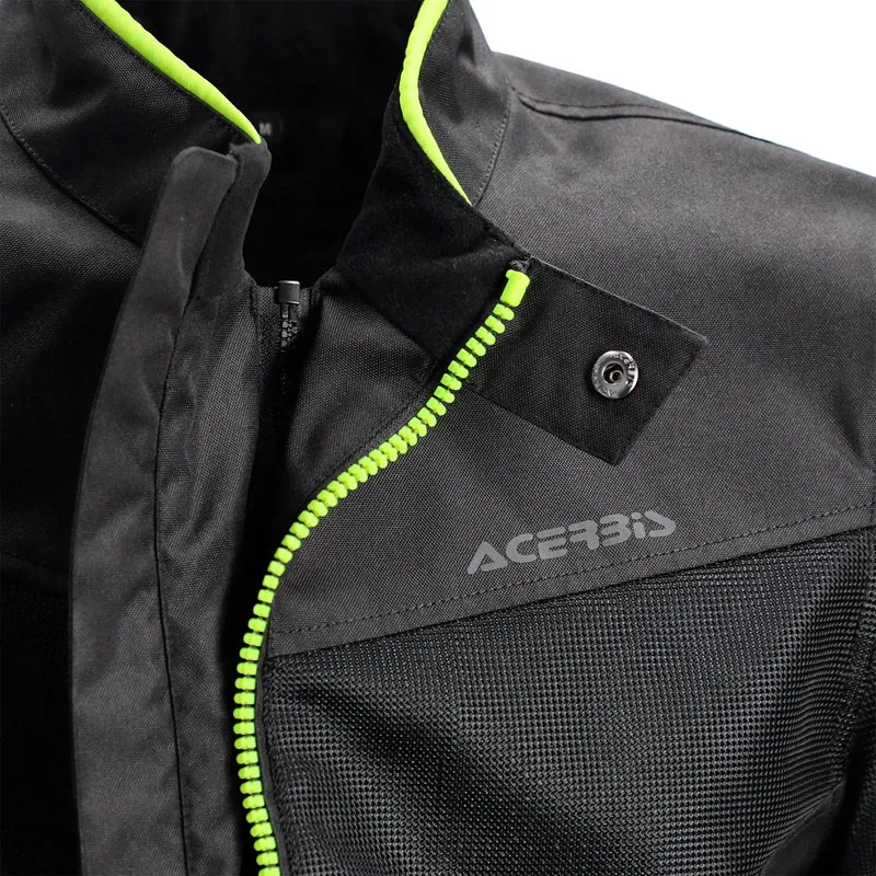 Chaqueta Acerbis CE Ramsey My Vented 2.0 Man - Negro/Amarillo